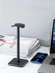 1 件桌面套装收纳架耳机支架通用铝制耳机支架，时尚耳机架