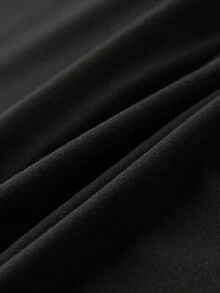 Camiseta De Mujer Rosa Suave Con Diseño Floral - Cerezo Y Luna, Top Casual Transpirable Para Primavera/Verano/Otoño, Conjunto Artístico, Material Cómodo, Camiseta Gráfica, Adultos - oscuro - Ver 3