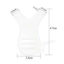 Y Shape Eyelash Perm Brushes 100PCS Reuseable Eyelashe Eyebrow Lifting Curler Plastic Clean Comb Eye Lash Extension Perm Tools