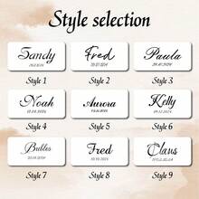 Personalized Customized Name Wooden Thick Clothes Hanger, Custom Engraved Bridal Wedding Dress/Groomsman, Bridesmaid Gift/Mother's Day/Father's Day Etching Gift, Handmade Clothes Hanger, Solid Wood Clothes Hanger, Housewarming Gift - Multicolor - View 6