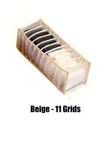 1/3pcs Underwear Compartment Organizer Socks Underwear Storage Box Drawer Storage Organizer Bag, Compartmental Storage