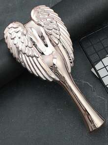 فرشاة شعر مضادة للكهرباء الساكنة بأجنحة ملاك، مناسبة لجميع أنواع الشعر، مشط تدليك فروة الرأس، مصنوعة من بلاستيك ABS بشعيرات من النايلون، تصميم أنيق مفرغ للحصول على شعر ناعم ولامع، فرشاة فك التشابك، تصميم مشط عصري، مشط بلاستيك ABS، فرش تصفيف الشعر، مشط حافة الشعر، فرشاة شعر، مشط، فرشاة تسريح الشعر، فرشاة شعر، معدات صالون الحلاقة، صالون الحلاقة، فرشاة شعر، مجموعة فرشاة شعر، مشط شعر، مشط للخصلات، فرشاة فك التشابك، فرشاة شعر للنساء، صالون الحلاقة، معدات صالون الحلاقة