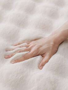 1 件 - 米色柔软现代室内大号毛茸茸地毯，几何简约蓬松浴室垫，防滑背衬，可机洗，客厅、梳妆台、浴缸、淋浴间、水槽 - 家居装饰 家居浴室装饰 地毯 户外地毯 门垫 秋季装饰 浴室配件 返校入口装饰 - 米色 - 查看 5