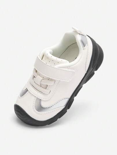 Balabala Baby Color Block Shoes 2025 Spring/Autumn Anti-Slip First Walkers