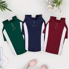 2-Legged Pullover Sweatshirt With Contrast Raglan Sleeves For Small/Medium Dogs & Cats, Soft & Comfortable, Suitable For Spring/Autumn - Green - View 9