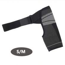 Stability Shoulder Brace Compression Sleeve For Rotator Cuff Support, Dislocated AC Joint, Frozen Shoulder Unwell,Fit For Left And Right Shoulder,For Fitness, Daily Work, Tennis, Badminton