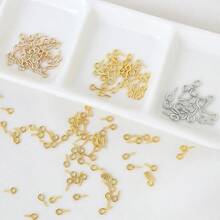 150/300 CHIẾC Chốt mắt vít nhỏ Chốt mắt móc, Chốt mắt vít nhỏ cho các dự án nghệ thuật và thủ công, Móc vít tự khai thác cho chai nút bần & Hạt charm & Làm đồ trang sức DIY - Bạc - Xem 6