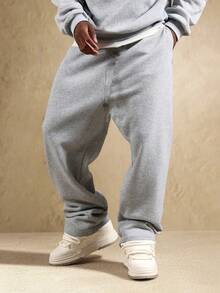 （秋冬）男士宽松长裤，适合跑步、健身、户外活动、旅行、街头时尚。男士时尚运动健身针织透气长裤，直筒休闲工装裤，男友风必备篮球裤，黑色修身慢跑裤。