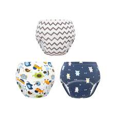 3/6pcs Newborn Potty Training Pants, Washable Toilet Training Underwear For Boys And Girls, 6-Layer Breathable All-Season Baby Cloth Diapers, Leak-Proof Absorbent Reusable Diaper Panties, Suitable For Baby Boys And Girls, Multiple Combinations, Essential Baby Items - Multicolor - View 11