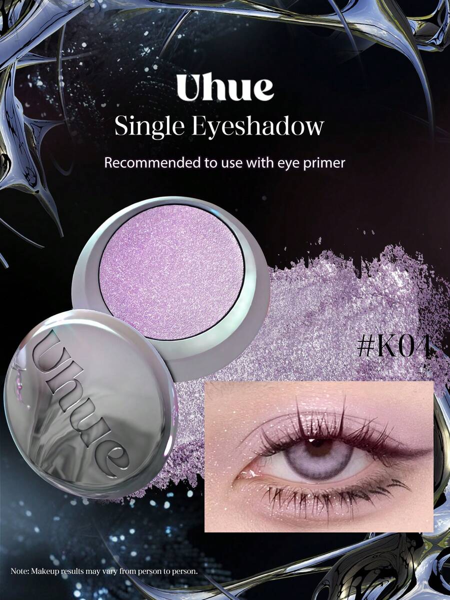Uhue Single Eyeshadow K04, Highly Pigmented, One-Swipe Color, Smooth & Blendable, Long-Lasting, Smudge-Proof & Sweat-Resistant, Multi-Purpose, GIFT, 3g/0.1oz - K04 - View 1