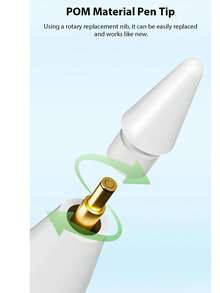 Este Stylus Capacitivo Universal é um Stylus Capacitivo Ativo para Telefones e Tablets. Feito de Liga de Alumínio de Alta Qualidade, Ele Vem com Duas Pontas Substituíveis e é Extremamente Durável. Ele Oferece Ampla Compatibilidade com Android e Apple iPads, Proporcionando Toque Preciso e Escrita Suave. Este Stylus Capacitivo de Alta Qualidade (Não Compatível com Tablets de Tela Resistiva e Eletromagnética) Não Requer Conexão com o Tablet.