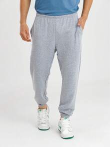 Calça Jogger Moletom Masculina Premium - Bolsos Laterais - Conforto e Estilo, Casual e Esportivo - Mescla - Visão 5