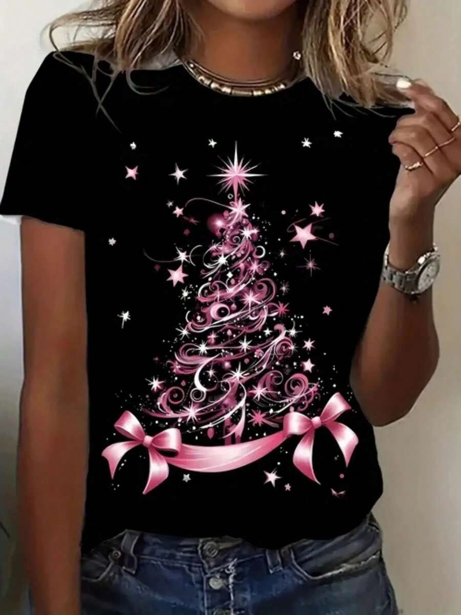 Women T-Shirts - Black - View 1
