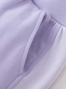Balabala 2025年秋季新款学院风舒适童装两件套 - 紫色調 - 查看 8