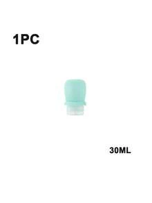 30毫升/60毫升/90毫升硅胶旅行瓶套装，可重复灌装防漏旅行容器，适用于乳液、洗发水、护发素、化妆品等，适合浴室、宿舍使用，3种颜色可选 - 彩色 - 查看 18
