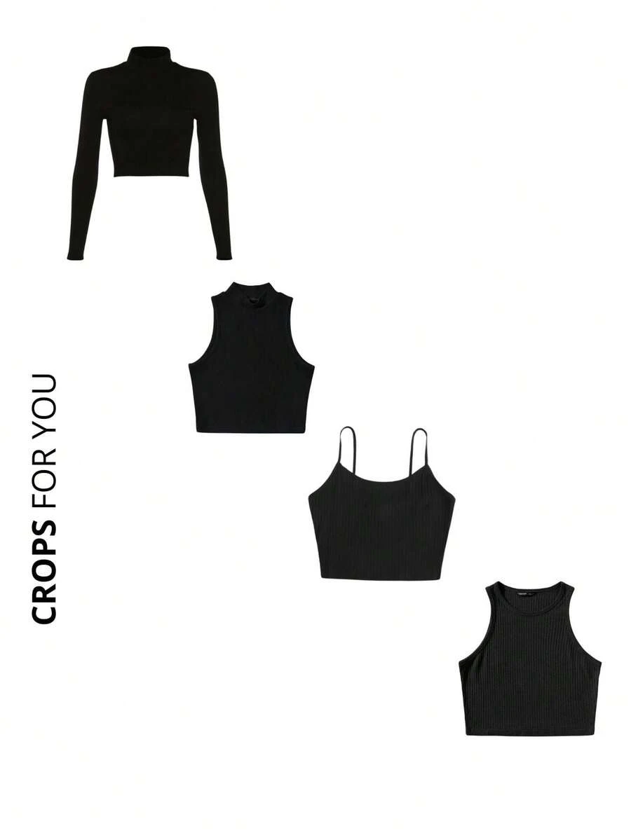 Women Tank Tops & Camis - màu đen - Xem 1