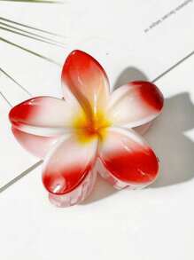 1pc/3pcs Iridescent Daisy Flower Claw Clips, Ombre Hair Clips, Fashion Hair Claw Suitable For Beach Vacation, Photo Shooting, Daily Wear Hair Accessories Autumn Accessories Fall Hair Clutch Winter Accessories