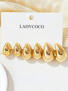 Golden Water Drop Set