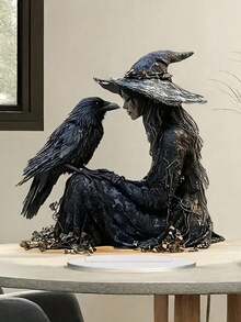 1 đồ trang trí để bàn Halloween 2D bằng Acrylic cao cấp, thích hợp cho bàn làm việc tại nhà - M - Xem 2