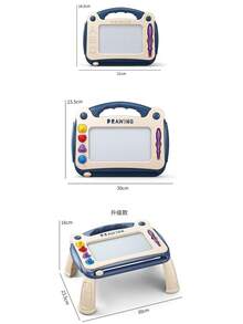 1pc Colorful Magnetic Drawing Board, Painting Board, Writing Board For Children 3+ Years Old - Multicolor - View 11