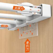 Giá để đồ có thể điều chỉnh - Không cần khoan, tủ quần áo, nhà bếp, phòng tắm có thể mở rộng | Bộ giá để đồ có thể mở rộng tiết kiệm không gian, phù hợp với hầu hết các loại xe RV, làm bằng vật liệu bền, không dùng điện - Nhiều màu - Xem 5