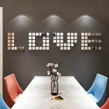 200pcs Round, Square & Triangle Acrylic Mirror Wall Stickers, Decorative Mirrors For Bedroom, Living Room, Office, Classroom, Kitchen & Bathroom Room Decor Wall Decor Home Decor