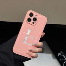 Customized Phone Case Compatible With IPhone 17 16 15 14 13 12 11 Pro Max 17 Air 16 15 14 Plus Compatible With Samsung S25 S24 S23 S22 S21 Ultra Plus S23 S21 S20 FE A55 A54 A53 A52 A51 A35 A34 A33 A32 A23 A21SBack Cover INS Luxury Korea Leather Shockproof Case Personalized Initials Name 3D DIY Engraved Gold Letters Hot Stamping Technology Leather Case Festival Gifts For Lover Friends Family Yourself