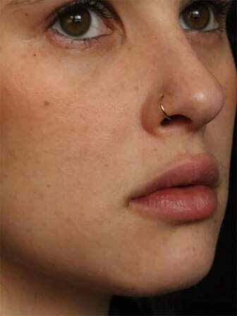 1Pc/3Pcs Fake Nose Ring Faux Piercing Jewelry 8mm Fake Nose Ring Hoop For Faux Lip Septum Nose Ring Set Fake Lip Ring Lip Nail New For Women And Men