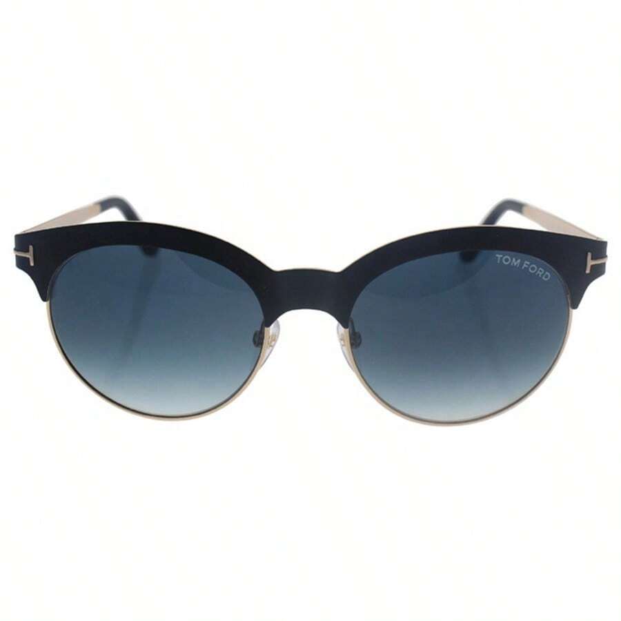 Tom Ford FT0438-S Angela 05P - Black Green-Blue Gradient For Women - 53-18-135 Mm Sunglasses - Trong sáng - Xem 1