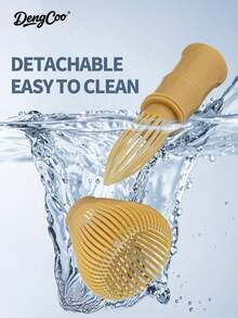 Dengcoo 1pc Traditional Matcha Whisk, Reusable Resin Matcha Whisk, Plastic Matcha Stirrer, Green Tea Brush, Japanese Chasen Brush, Matcha Mixer Brush Mixing Tool Accessory For Tea Preparation, Dishwasher , Easy To Clean - Tea Whisk - View 7