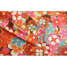 Mens 70s Shirt Long Sleeve Button Down Retro Disco Costume Hippie Outfit For Menhalloween - 嬉皮花卉-3 - 查看 10