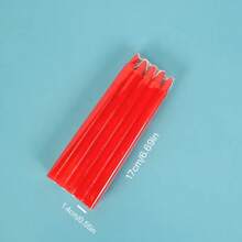 10pcs White/Red Straight Pillar Candles, Large Size: 8.26 Inches Long X 0.7 Inches Wide, Suitable For Prayer, Birthday, Display, Confession, Gifts For Boyfriend/Girlfriend, Meditation, Altar, Spells, Weddings, Dining Tables, Seasonal Events, Bedroom, Dining Room Decor, Outdoor Camping Lighting, Valentine's Day, Mother's Day, Father's Day, Christmas, Halloween, Thanksgiving, Burn Time Up To 4.5 Hours