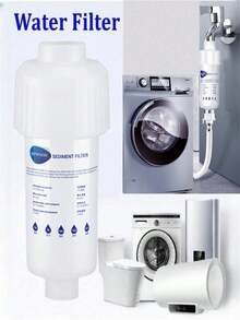 Explosion-Proof & Pressure-Resistant Universal Water Filter, Pre-Filter For Shower, Tap, And Washing Machine - Multicolor - View 1