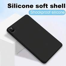 黑色磨砂平板保护壳，适用于三星、荣耀、iPad、华为黑色平板电脑。它是平板电脑黑色保护壳、防刮保护壳、TPU透明壳、硅胶透明壳、超薄透明壳、防黄变透明壳、防震透明壳、防指纹透明壳和平板电脑保护套。 - 黑色-平板殼 - 查看 5