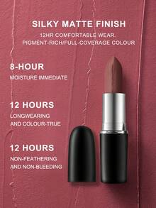 M.A.C XIMAL Satin Matte Lipstick - 626 Whirlwind (Dirty Rose) 3.5g - 626 WHIRL 0.12 Oz./3.5g - View 5