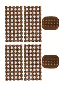 Mini instrumente de ștampile alfanumerice, potrivite pentru mini ștampile alfanumerice 3 în 1 pentru decorarea lut, prăjituri și torturi - ștampile de caractere din plastic, neelectrice, pentru unelte și meșteșuguri ceramice - Multicolor - Vizualizare 15