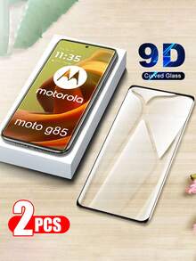 2 件屏幕保护膜适用于 Moto Edge 50 Ultra 50 Fusion 50 Neo 50 Pro 50 40 Neo (2024) G35 G75 G45 G64 G84 G85 钢化玻璃，9H 硬度保护玻璃，防刮擦，防气泡屏幕保护膜，高清透明保护膜屏幕保护必需品，适用于日常防护、办公室、家庭手机屏幕保护膜手机配件防水防震防摔防刮 - 2個 - 查看 1