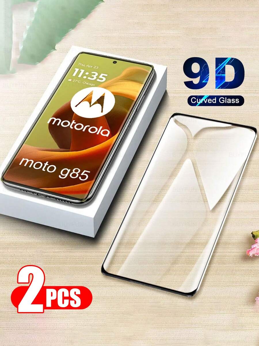 2 件屏幕保护膜适用于 Moto Edge 50 Ultra 50 Fusion 50 Neo 50 Pro 50 40 Neo (2024) G35 G75 G45 G64 G84 G85 钢化玻璃，9H 硬度保护玻璃，防刮擦，防气泡屏幕保护膜，高清透明保护膜屏幕保护必需品，适用于日常防护、办公室、家庭手机屏幕保护膜手机配件防水防震防摔防刮 - 2個 - 查看 1