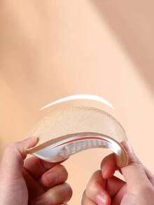 2 件高弹减震鞋垫，男女舒适脚跟保护垫，适合运动鞋和休闲鞋 - 米色 - 查看 6