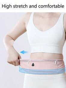Professional Running Waist Bag, Sport Belt Pouch Mobile Phone Case, Men Women Pouch Gym Sports Bags, Running Belt Waist Pack - 彩色 - 查看 5