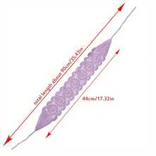 Bohemian Crochet Flower Headband With Women's Braided Headband, Headscarf Headwear, Fashionable Girl Headband Headwear - A - 查看 6