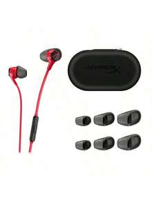 HyperX Cloud Earbuds II 雲雀2多平台相容耳機 14.3mm驅動單元震撼音效 高清晰麥克風 即插即用暢連手機/PC/遊戲主機 黑色 - 黑色 - 查看 6