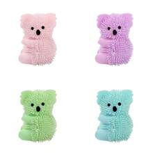 1/4/8 pezzi Palline sensoriali colorate a forma di animali, giocattoli a simulazione di animali con peli lunghi, giocattoli antistress, giocattoli carini a forma di animali come bomboniere, giocattoli antistress e sensoriali per borsette, bomboniere, giocattoli da schiacciare, giocattoli fidget, regali per feste di compleanno, riempitivi per sacchetti regalo, riempitivi per piñata, per Natale, Ognissanti, San Valentino, Capodanno, regali per carnevale, colore casuale