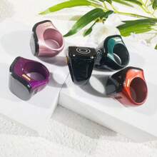 全新 S10 触摸计数器 OLED 显示屏指环计数器，带 USB-Type-C 充电端口 - 彩色 - 查看 5