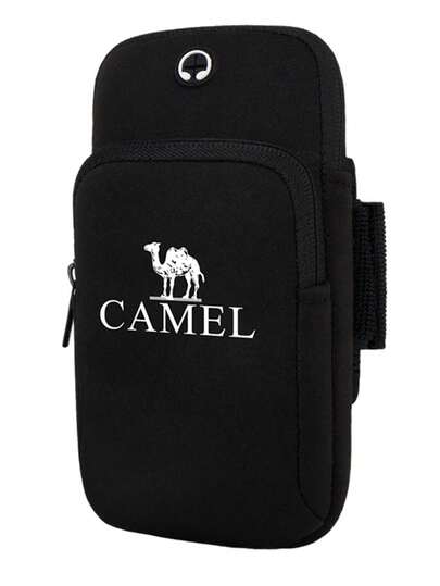 CAMEL CROWN Running Mobile Phone Arm Bag Men And Women Mobile Phone Bag Arm Storage Bag Wrist Bag Arm Sleeve Sports Outdoor Mobile Phone Bag