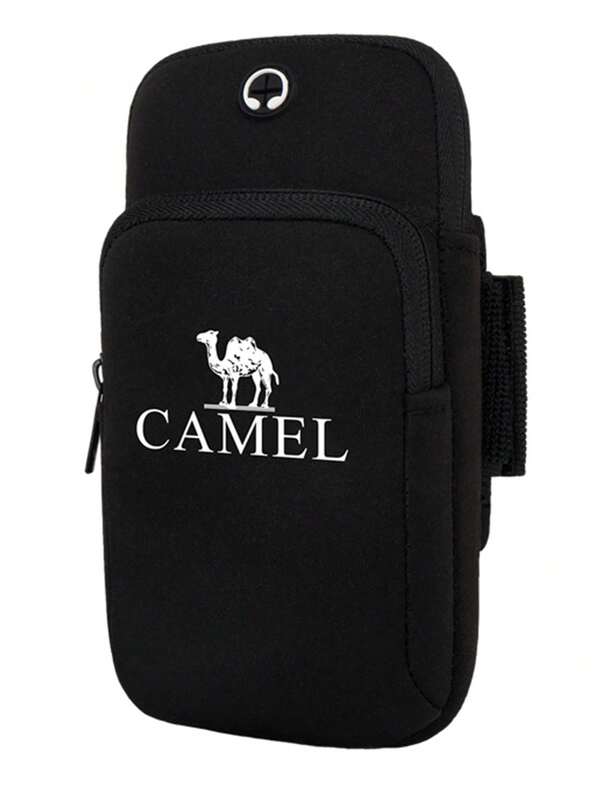CAMEL CROWN Running Mobile Phone Arm Bag Men And Women Mobile Phone Bag Arm Storage Bag Wrist Bag Arm Sleeve Sports Outdoor Mobile Phone Bag