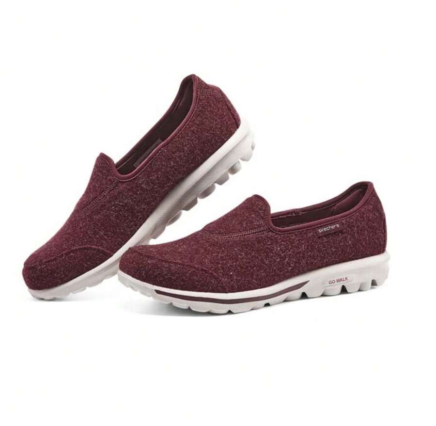 Skechers Women's Autumn New Shock-Absorbing Slip-On Casual Sneakers, Lightweight & Comfortable