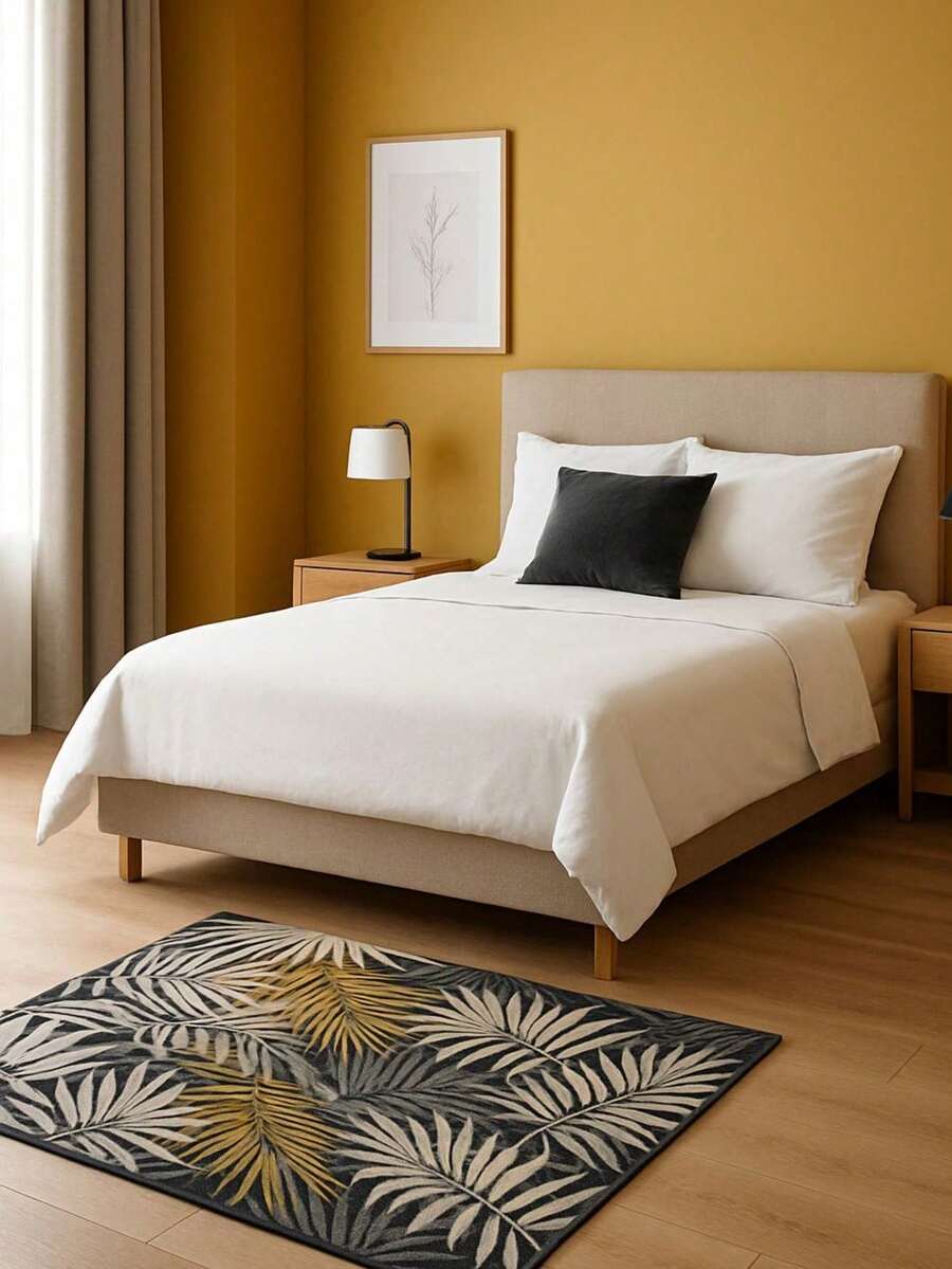 Geometric Pattern Rug – Soft, Non-Slip & Stain-Resistant – - Multicolor - View 1