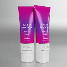 Lowell Liso Mágico Kit – Shampoo, Conditioner And Anti-Frizz Mask - Hot Pink - View 2