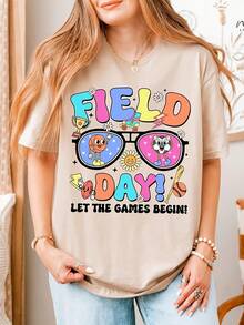 Floral Tea Shirt Wo, Cute Back To School , Tea Appreciation Gift, Boho Tea T-Shirt, Aesthetic Bow Graphic 220G Cotton – Durable And Breathable, Great For Travel, Weekend Brunch, Sual Friday, Office, Or Daily Errands – Stylish Comfort For All Ages – I Gift For Boyfriend, Girlfriend, Mom, Dad, Or Ns Who Love Quality And Style - 白色7 - 查看 1